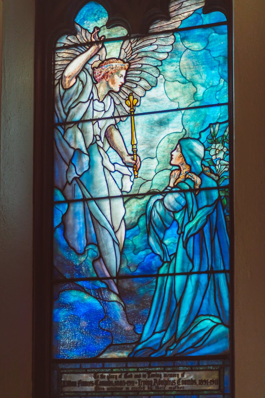 At least one time God was not in control… The&nbsp;Annunciation.